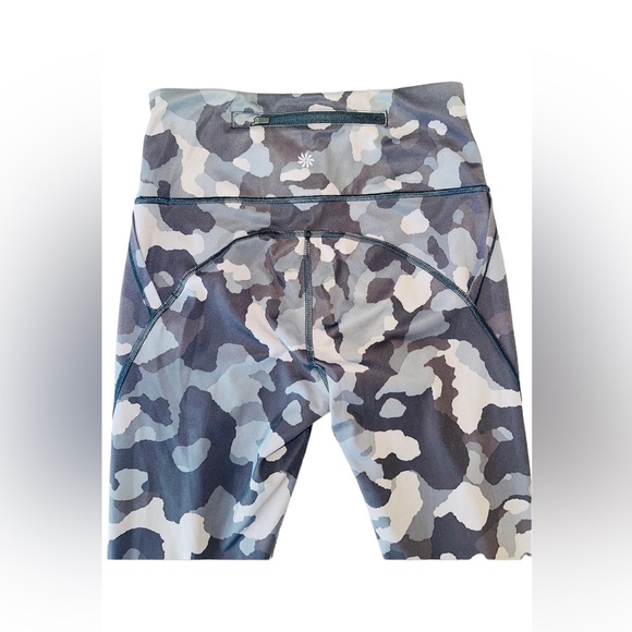 ATHLETA LIGHTNING CAMO 7/8 TIGHT GYM CAPRIS EXTRA SMALL - Picture 2 of 5